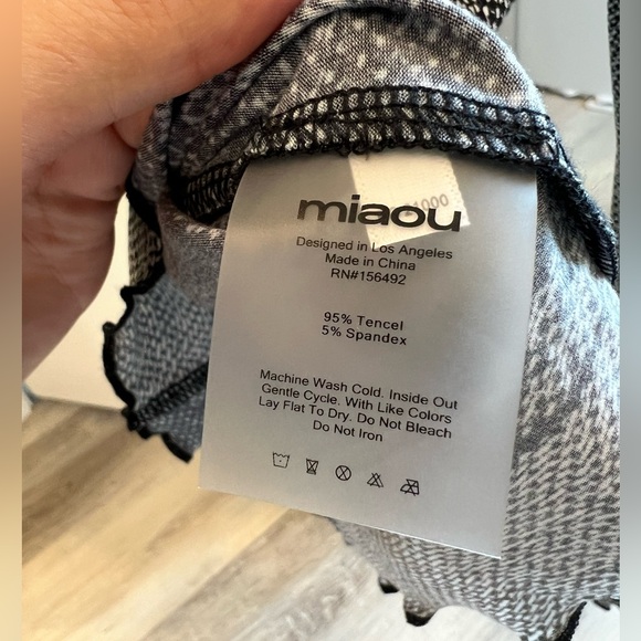 Miaou - Victoire Top Sciarpa Print - Picture 4 of 4